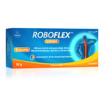 Crema pentru articulatii si sistemul osos Roboflex, 50g, Good Days Therapy