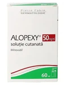 Alopexy solutie cutanata, 50mg/ml, 60ml, Pierre Fabre