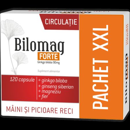 BILOMAG FORTE CIRCULATIE 120 CAPSULE ZDROVIT