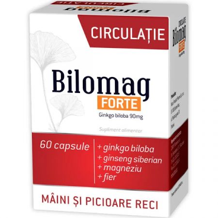 BILOMAG FORTE CIRCULATIE, 60 CAPSULE, ZDROVIT