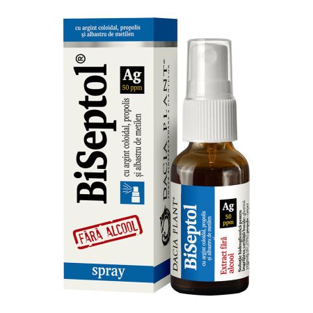 BISEPTOL SPRAY 20 ML DACIA PLANT
