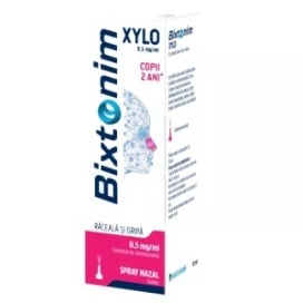 Bixtonim Xylo 0,5% spray nazal, 10ml, Biofarm