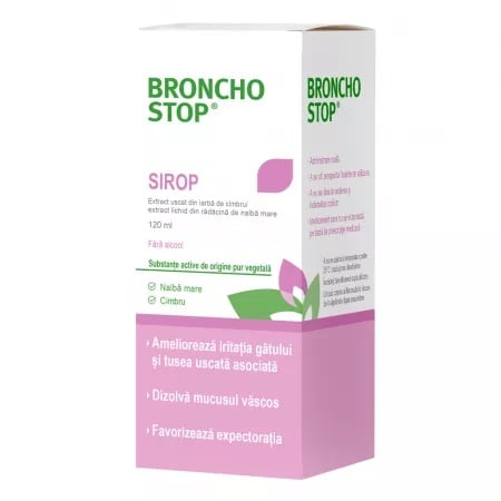 Bronchostop sirop, 120ml, Kwizda Pharma