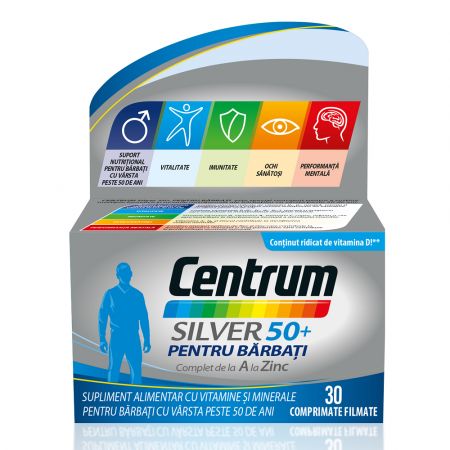 CENTRUM PENTRU BARBATI 30 COMPRIMATE GSK