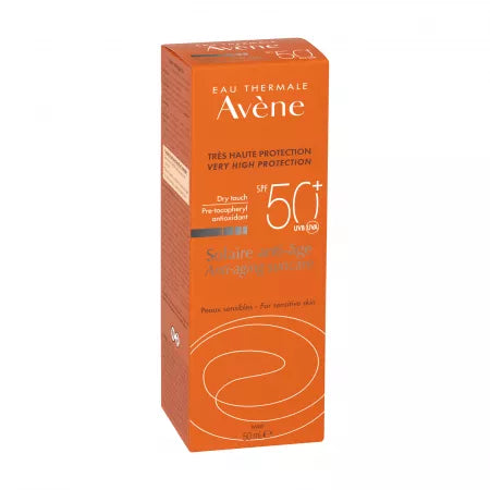 CREMA ANTI-IMBATRANIRE PENTRU PROTECTIE SOLARA CU SPF50+, 50 ML, AVENE