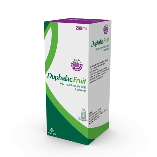 Duphalac Fruit solutie orala 667mg/ml Lactuloza, 200ml, Vitris