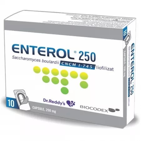 Enterol 250mg, 10 capsule, Dr. Reddys