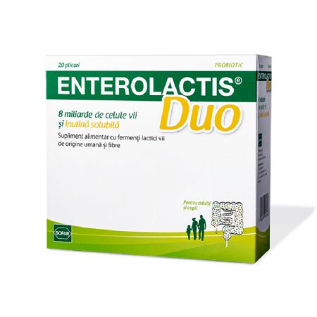 ENTEROLACTIS DUO 20 PLICURI SOFAR
