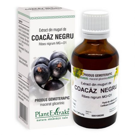 EXTRACT DIN MUGURI DE COACAZ NEGRU  50 ML PLANT EXTRAKT