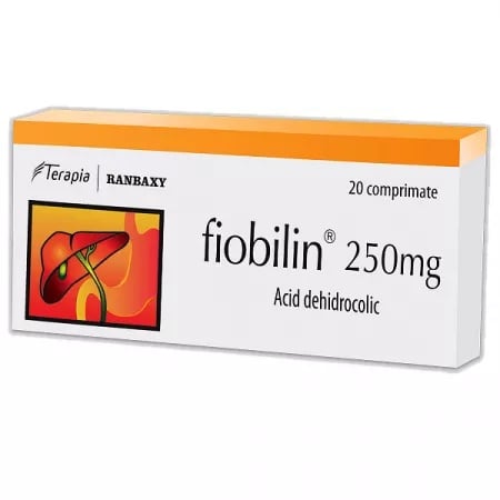 Fiobilin 250mg, 20 comprimate, Terapia