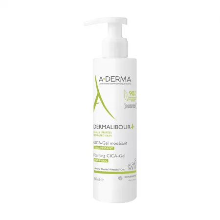 GEL SPUMANT ANTI-IRITATII DERMALIBOUR+ CICA, 200 ML, A-DERMA