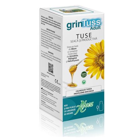 GRINTUSS SIROP DE TUSE PENTRU ADULTI 180 ML ABOCA