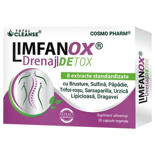 LIMFANOX Drenaj DETOX® X 30 capsule
