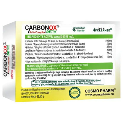CARBONOX Activ Complex DETOX® X 30 capsule