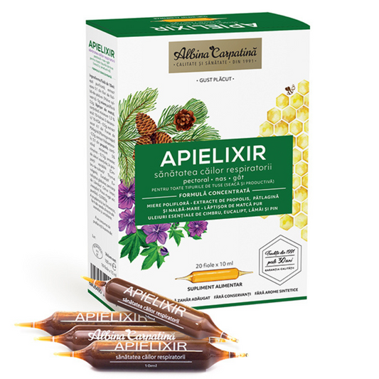 Apielixir sănătatea căilor respiratorii fiole X 10ml