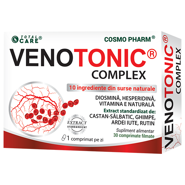 Venotonic complex x 30 comprimate filmate Cosmopharm