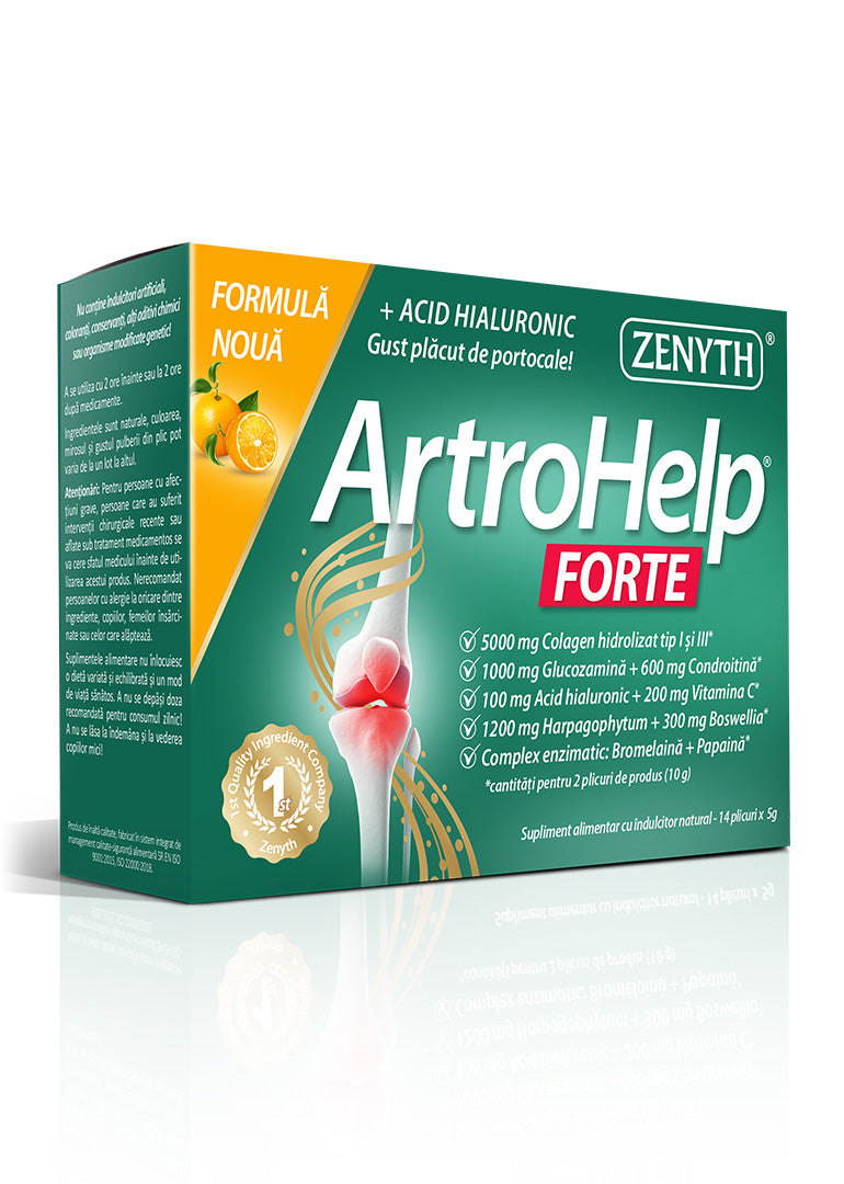 Pachet ArtroHelp Forte, 28+14 plicuri, Zenyth