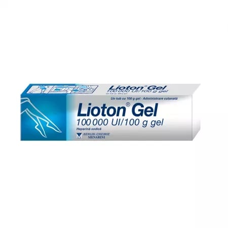 Lioton Gel 100000UI/100g, 100g, Berlin Chemie