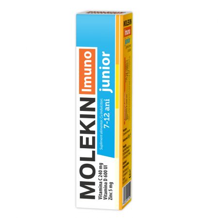 MOLEKIN IMUNO JUNIOR 20 COMPRIMATE EFERVESCENTE ZDROVIT