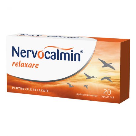 NERVOCALMIN RELAXARE 20 CAPSULE BIOFARM