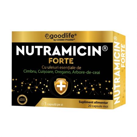 NUTRAMICIN FORTE, 20 CAPSULE, COSMO PHARM