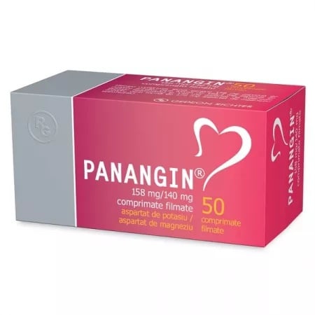 Panangin 158mg/140mg, 50 comprimate, Gedeon Richter