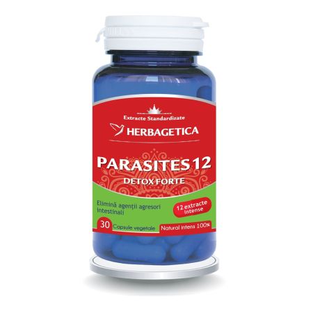 PARASITES 12 DETOX FORTE 30 CAPSULE HERBAGETICA