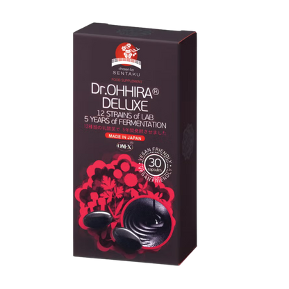 Dr.Ohhira® Deluxe probiotice fermentate 5 ani cu OM-X®, 30 capsule