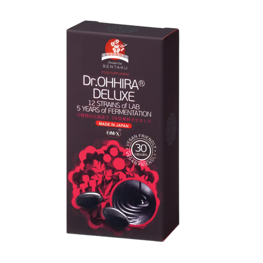 Dr.Ohhira® Deluxe probiotice fermentate 5 ani cu OM-X®, 30 capsule