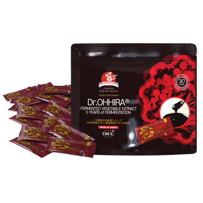 Dr.Ohhira® Extract de legume fermentate 5 ani cu OM-X®, 30 plicuri
