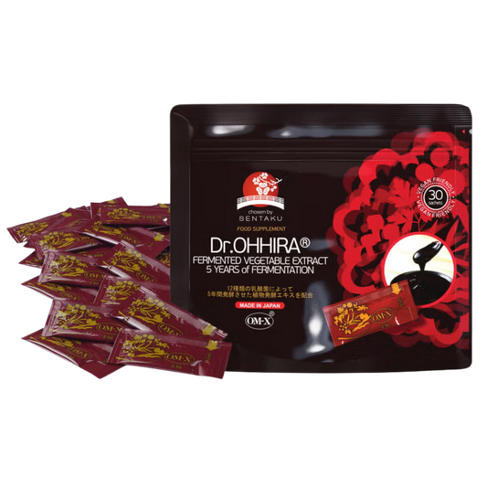 Dr.Ohhira® Extract de legume fermentate 5 ani cu OM-X®, 30 plicuri
