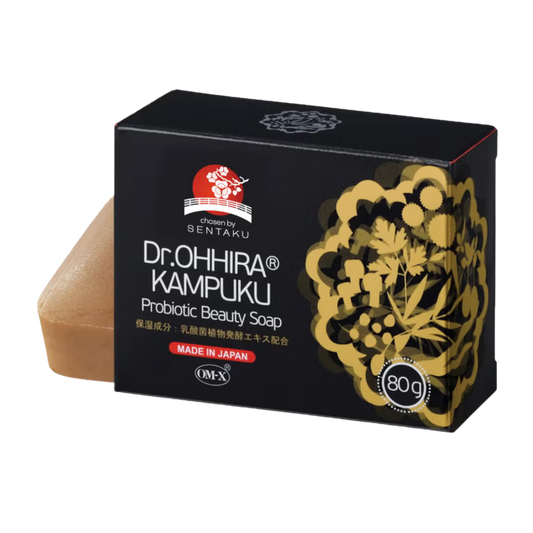 Dr.Ohhira® Sapun de fata Kampuku cu probiotice OM-X®, 80 g