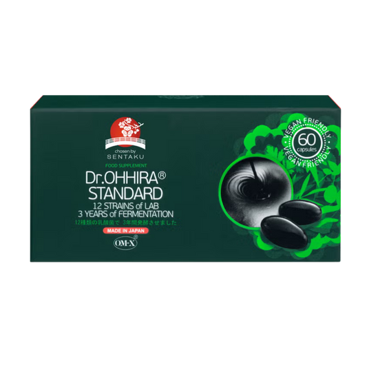 Dr.Ohhira® Standard probiotice fermentate 3 ani cu OM-X®, 60 capsule