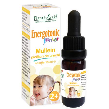 PICATURI DE URECHI ENERGOTONIC JUNIOR MULLEIN 15 ML PLANT EXTRAKT