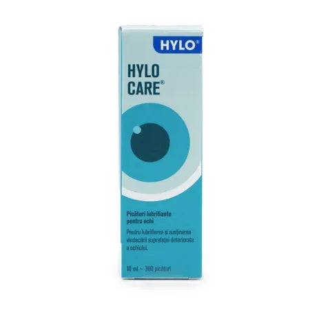 PICĂTURI LUBRIFIANTE PENTRU OCHI HYLO CARE, 10 ML, URSAPHARM