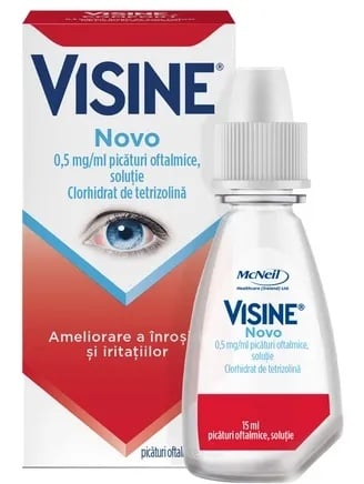 Picaturi oftalmice Visine Novo, 15 ml, Kenvue