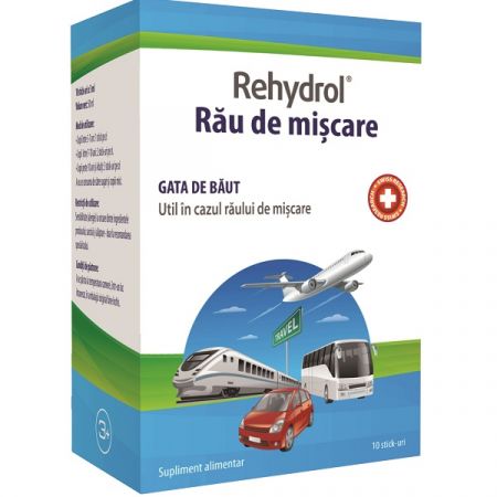 REHYDROL RAU DE MISCARE 10 STICKURI MBA PHARMA INNOVATION