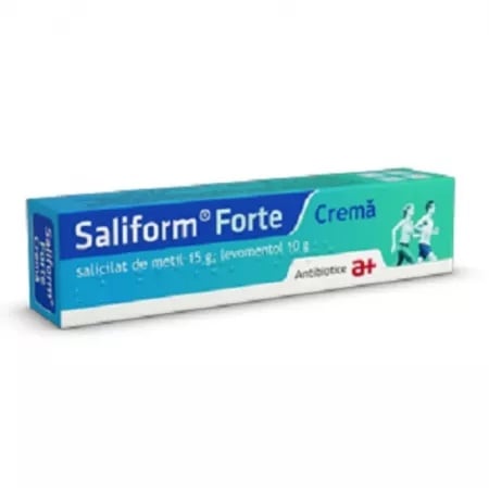 Saliform forte crema 150mg/100mg/g, 50g, Antibiotice Iasi – Ximena Pharm