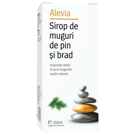 SIROP DE MUGURI DE PIN SI BRAD 150 ML ALEVIA