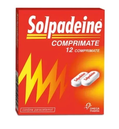 Solpadeine, 12 comprimate, Perrigo