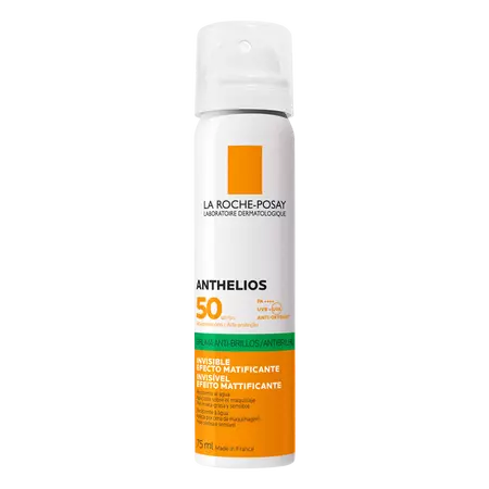 SPRAY INVIZIBIL MATIFIANT PENTRU FATA CU PROTECTIE SOLARA SPF 50 ANTHELIOS, 75 ML, LA ROCHE-POSAY