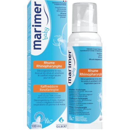 SPRAY NAZAL HIPERTONIC BABY MARIMER, 100 ML, GILBERT