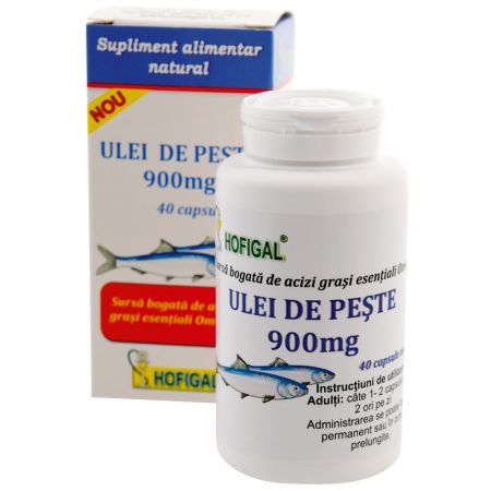 ULEI DE PESTE 900 MG 40 CAPSULE HOFIGAL