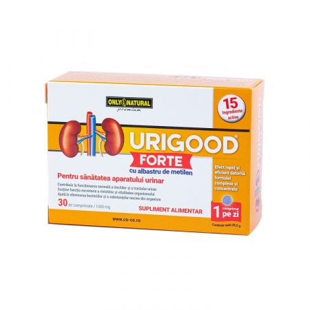 URIGOOD FORTE 1000 MG 30 COMPRIMATE ONLY NATURAL