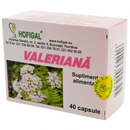 VALERIANA 40 CAPSULE HOFIGAL