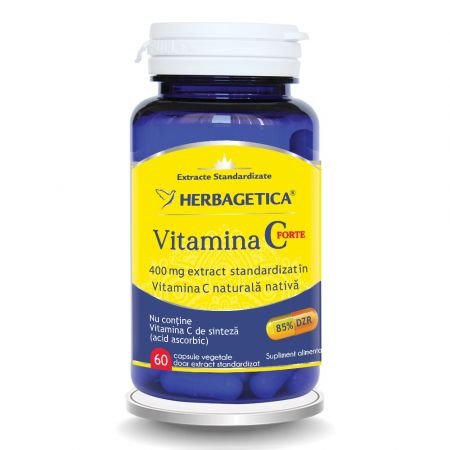 VITAMINA C FORTE 400 MG 60 CAPSULE HERBAGETICA