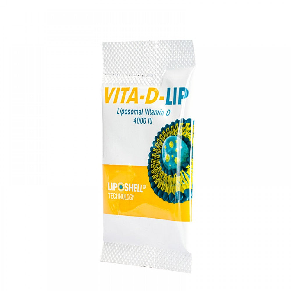 VITA-D-LIP Vitamina D Lipozomală 4000UI LIPOSHELL® X 30 plicuri