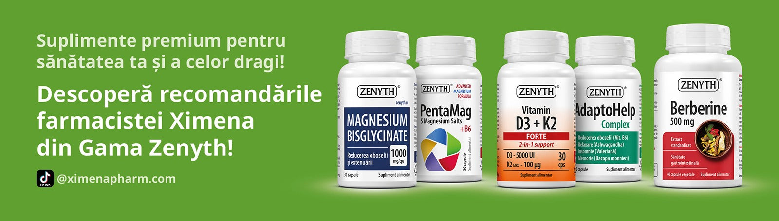 Recomandările farmacistei Ximena
